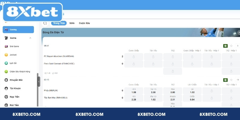 Gaming 8XBET – Cá cược eSports theo xu hướng mới