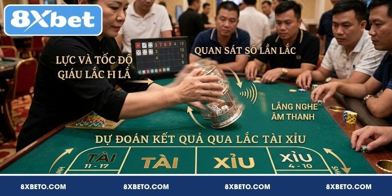 Hướng dẫn dự đoán kết quả lắc Tài Xỉu