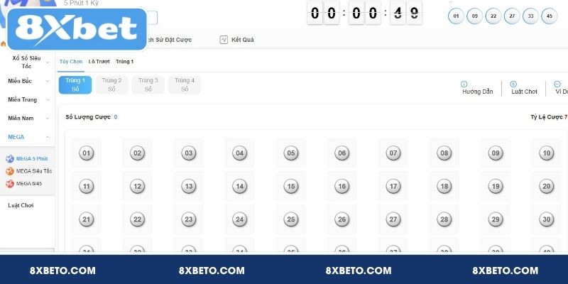 Xổ số 8XBET mang đến sự linh hoạt